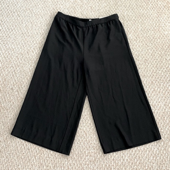 Chico’s Black Wide Leg Culottes - Picture 4 of 11